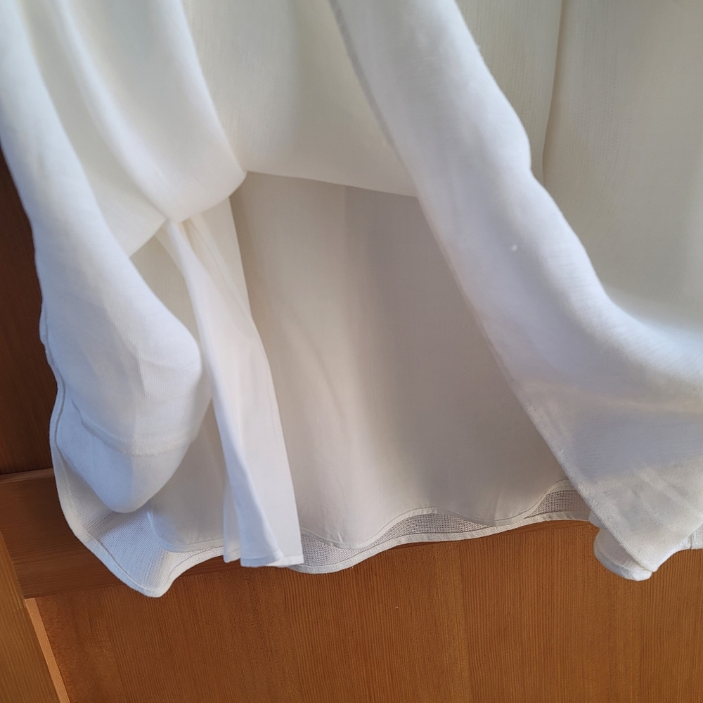 SIR Cael Linen Gathered Midi Dress - Picture 9 of 11